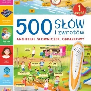 Rabat 500 słów i zwrotów Angielski słowniczek obrazkowy Część 1
