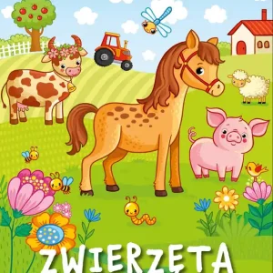 Kup online Zwierzęta na wsi. Moje pierwsze kolorowanki