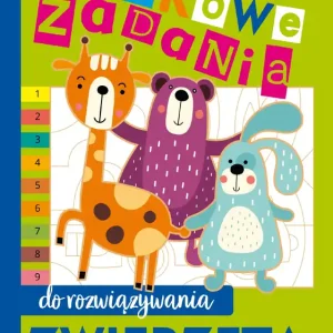 Tylko do końca tygodnia Zwierzęta. Kolorowe zadania do rozwiązywania