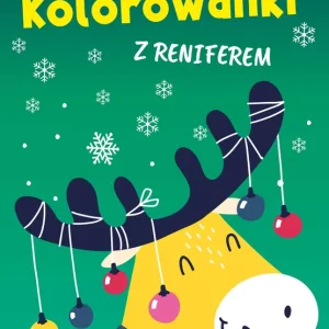Zimowe kolorowanki z reniferem. Zimowe kolorowanki Hit sprzedaży