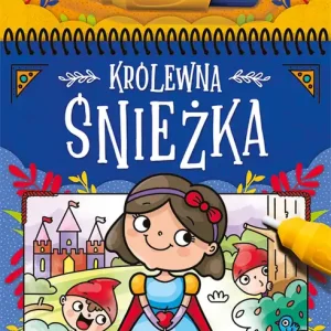 Ostatnie sztuki Królewna Śnieżka. Malowanka z pisakiem wodnym