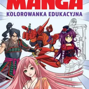 Manga Kolorowanka edukacyjna Bestseller