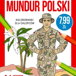 Mundur polski. Kolorowanki dla chłopców Wysoka jakość