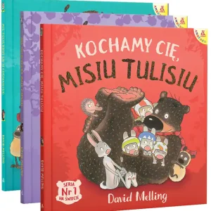 Kochamy Cię, Misiu Tulisiu /  Miś Tuliś kocha małe ptaszki / Miś Tuliś bawi się w chowanego Ograniczona ilość