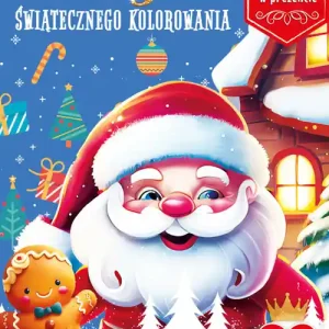 Magia świątecznego kolorowania z naklejkami Wysoka jakość