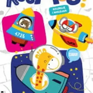 Ale kosmos! Kolorowanka z naklejkami Dodaj do koszyka