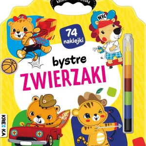 Kolorowanka z kredką, Bystre zwierzaki Zamów teraz