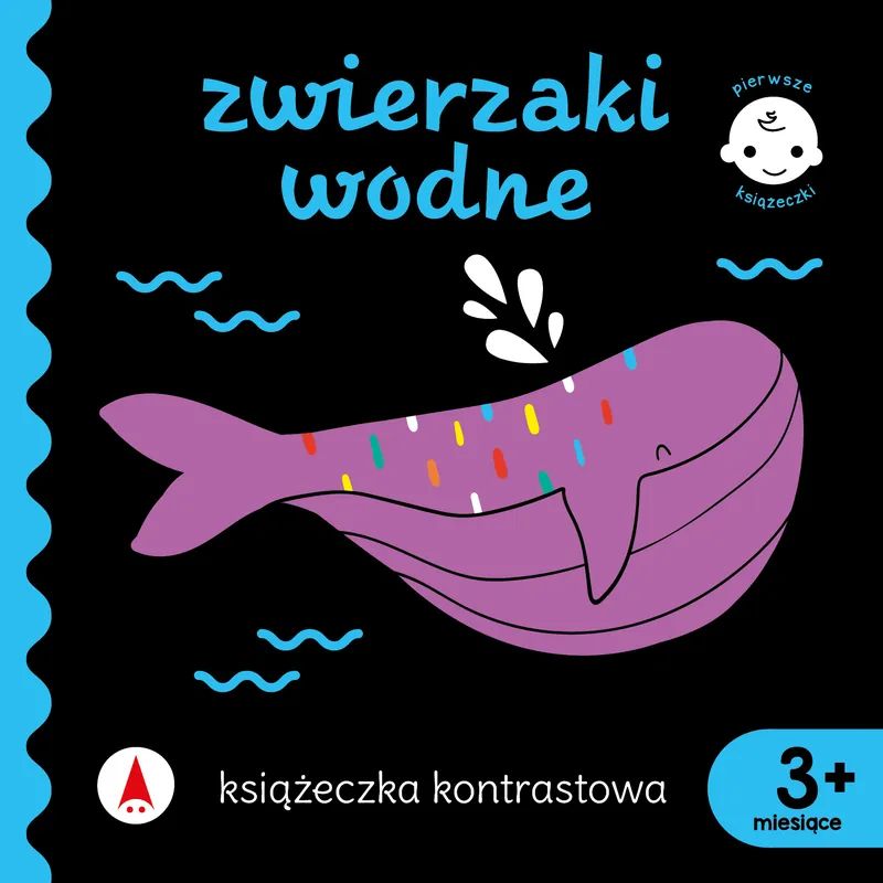 Zwierzaki wodne. Książeczka kontrastowa Dostępne od ręki