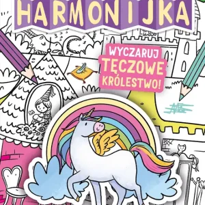 Książka harmonijka. Wyczaruj tęczowe królestwo cz.4 Szybka wysyłka
