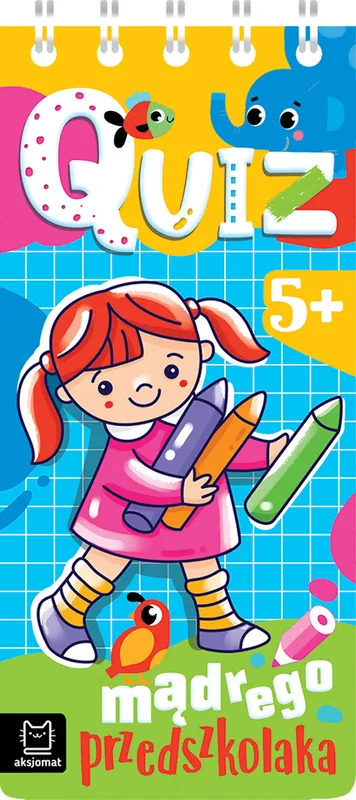 Quiz mądrego przedszkolaka. 5+. Quiz malucha Nowość