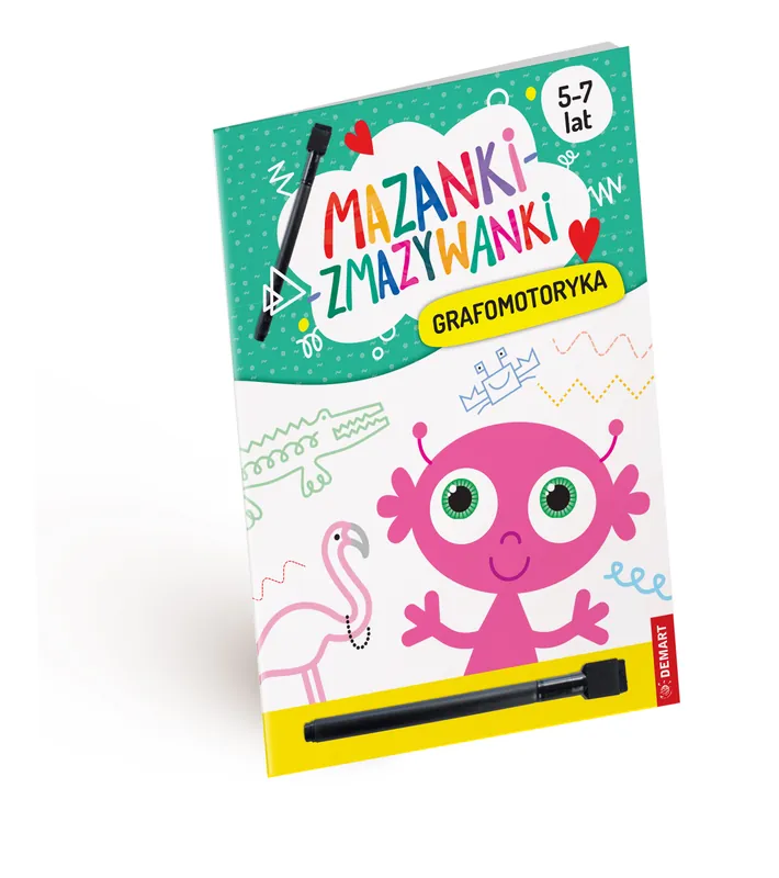 Grafomotoryka. Mazanki-zmazywanki Oferta limitowana