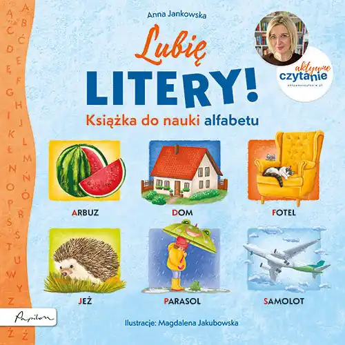 Zniżka Lubię litery! Książka do nauki alfabetu. Aktywne Czytanie