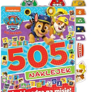 Psi Patrol. 505 naklejek. Pieski pędzą na misję Ograniczona ilość