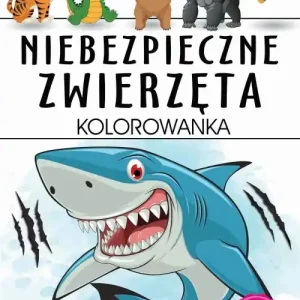 Tani Niebezpieczne zwierzęta. Kolorowanka