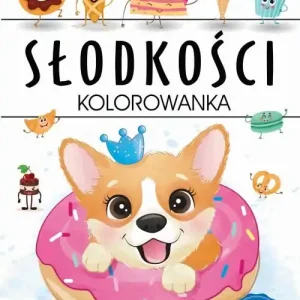 Bezpieczne zakupy Słodkości kolorowanka