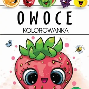Popularny Owoce. Kolorowanka