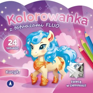 Promocja Kucyki. Kolorowanka z tatuażami FLUO