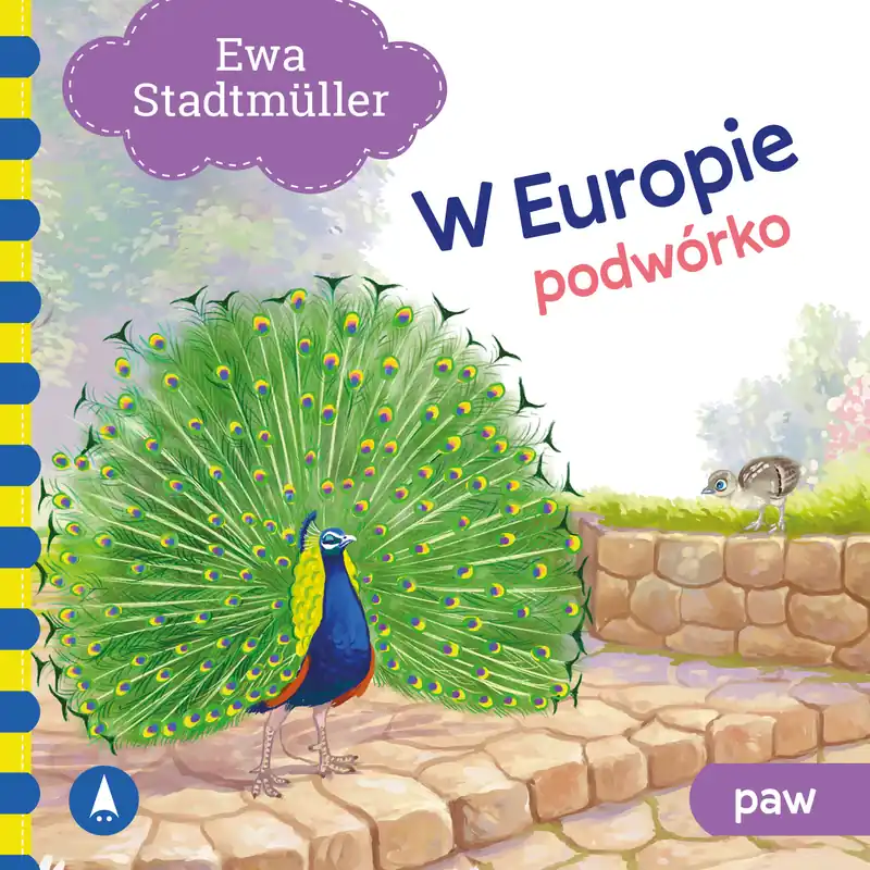 W Europie. Podwórko. Paw Niska cena