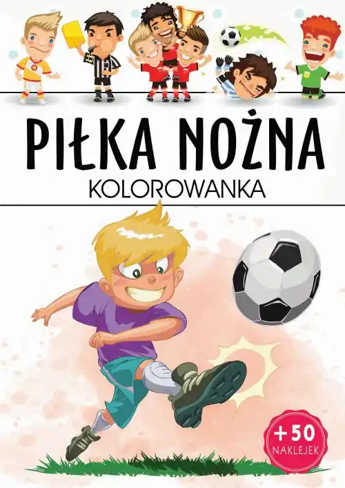 Ostatnia szansa Piłka nożna. Kolorowanka