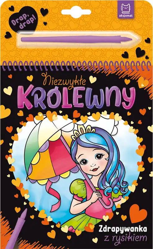 Hit sprzedaży Niezwykłe królewny. Zdrapywanka z rysikiem