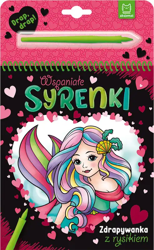 Niska cena Wspaniałe syrenki. Zdrapywanka z rysikiem