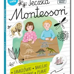 Oferta limitowana Teczka Montessori. 4 lata. Kapitan Nauka. Montessori