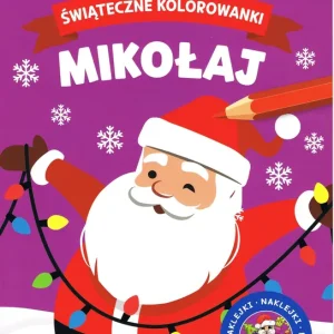 Świąteczne kolorowanki. Mikołaj Oferta limitowana