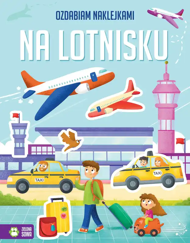 Zniżka Ozdabiam naklejkami. Na lotnisku