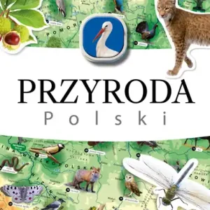 Mapa z naklejkami \\"Przyroda Polski\\" Kup online