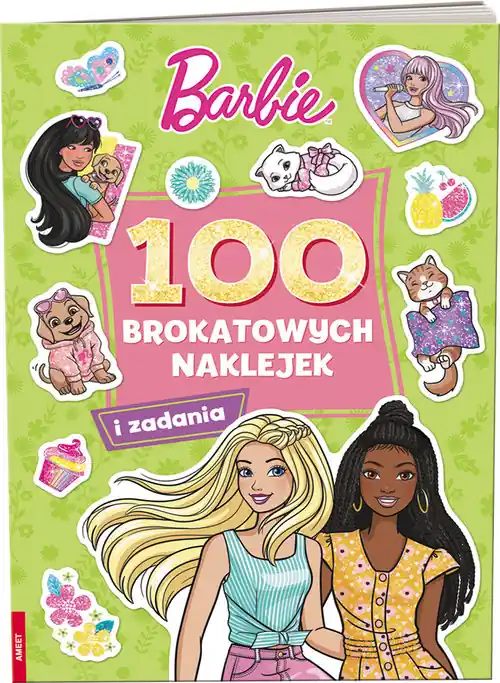 Barbie. 100 Brokatowych naklejek Wyjątkowa oferta