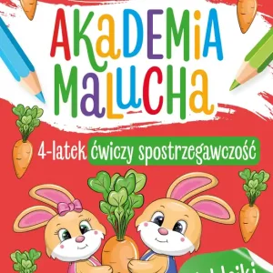 Akademia malucha. 4latek ćwiczy spostrzegawczość Łatwy zwrot