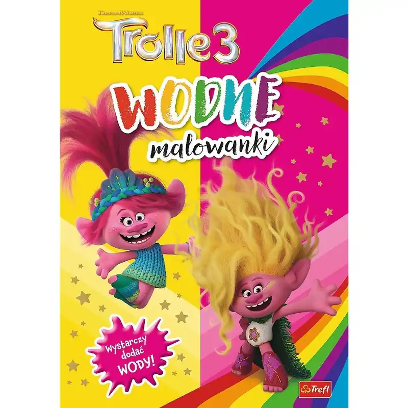 Ostatnie sztuki Trolls Wodne malowanki