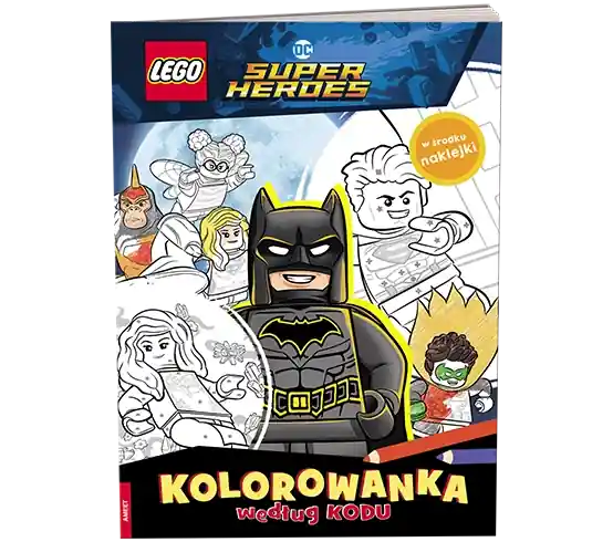 Lego DC COMICS Kolorowanka według kodu Cena promocyjna