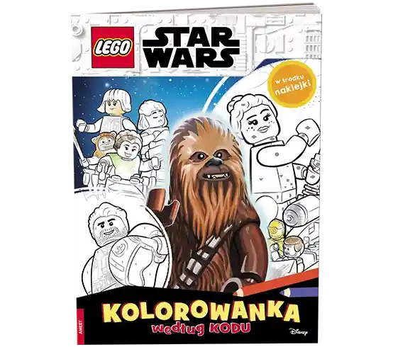 LEGO STAR WARS Kolorowanka według kodu Wyjątkowa oferta