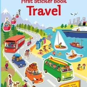 First Sticker Book Travel wer. angielska Bezpieczne zakupy