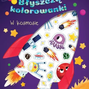 Błyszczące kolorowanki. W kosmosie Ekspresowa dostawa