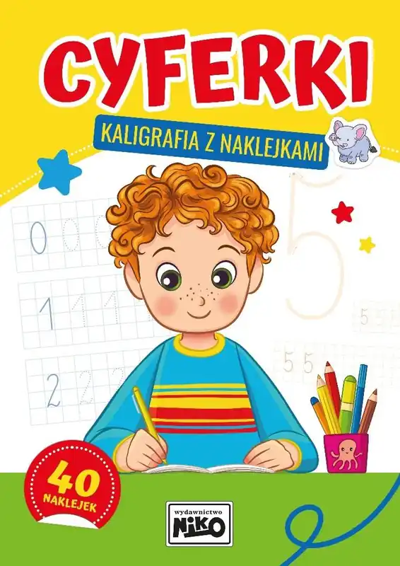 Cyferki. Kaligrafia z naklejkami Bezpieczne zakupy