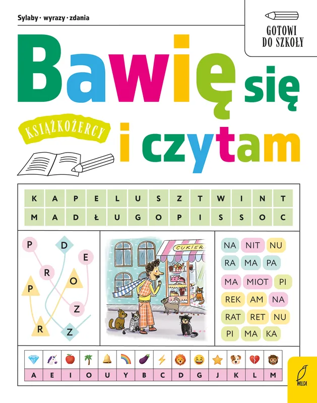 Bawię się i czytam. Gotowi do szkoły. Książkożercy Cena promocyjna