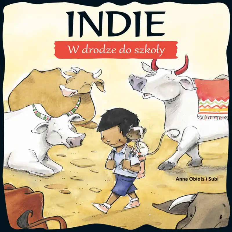 Bezpieczne zakupy Indie W drodze do szkoły