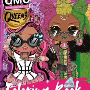 Promocja Kolorowanie z naklejkami L.O.L O.M.G. Queens2