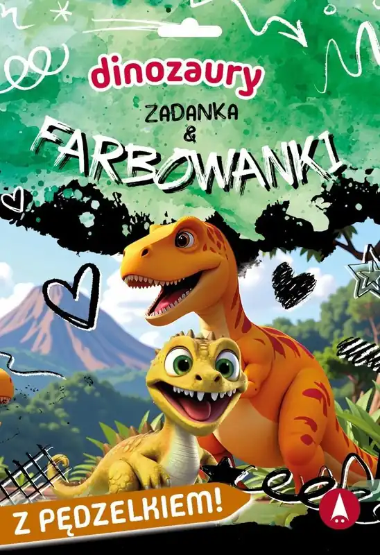 Wyprzedaż Dinozaury. Zadanka & farbowanki