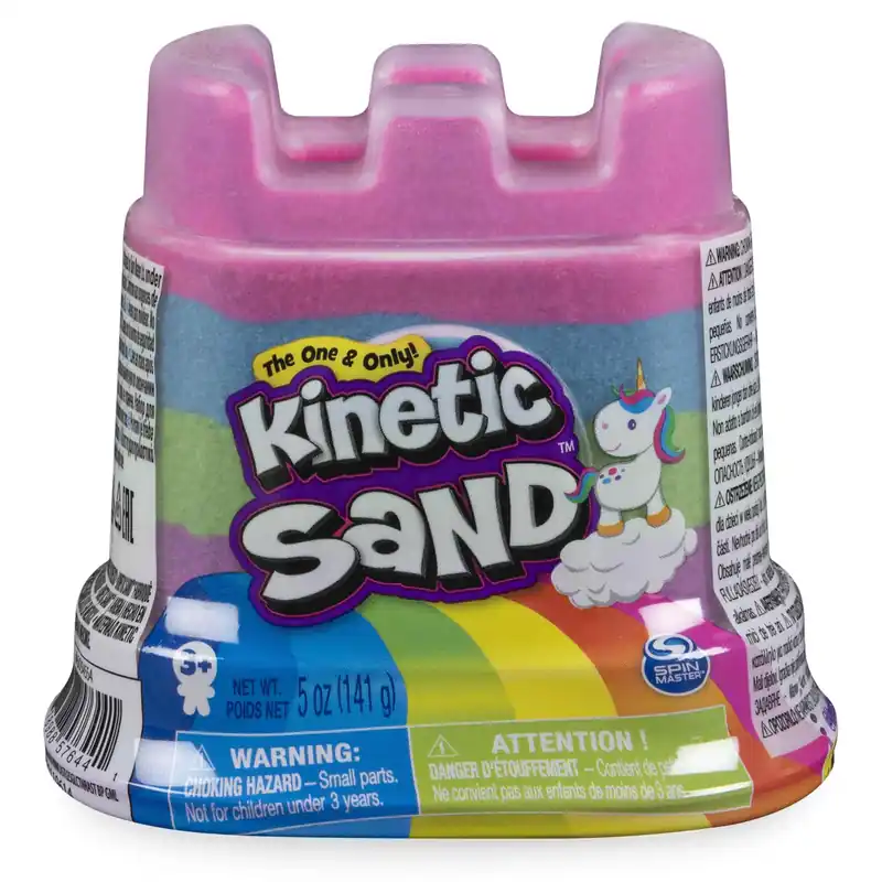 Ograniczona ilość Piasek kinetyczny Kinetic Sand Mini Tęczowy Zamek