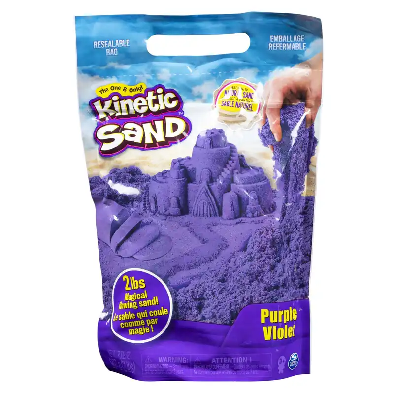 Piasek kinetyczny Kinetic Sand Fioletowy 900g Hit cenowy
