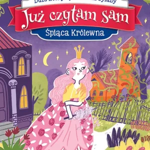 Bestseller Śpiąca Królewna. Już czytam sam. Duże litery i podział na sylaby