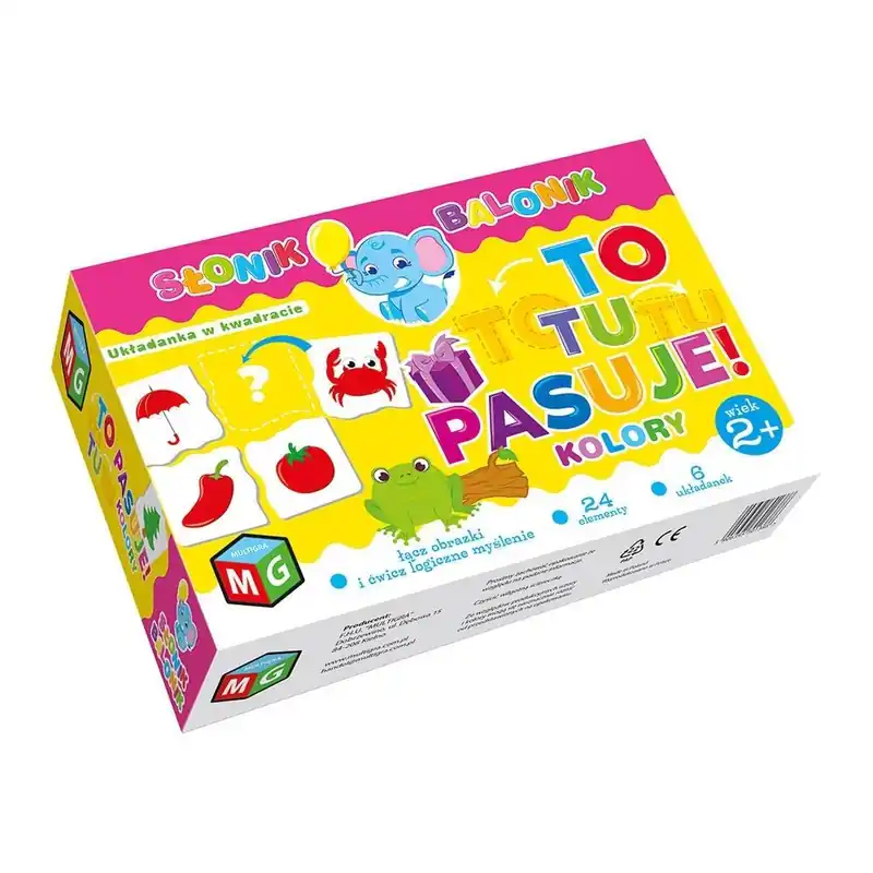 Bestseller To tu pasuje - kolory - słonik balonik
