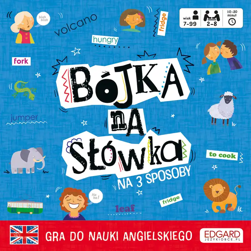 GRA BÓJKA NA SŁÓWKA GRA DO NAUKI ANGIELSKIEGO Kup teraz