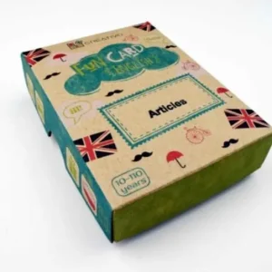 Fun Card English Articles CREATIVO Ostatnie sztuki