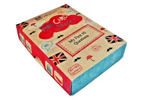 Fun Card English My First 50 Questions CREATIVO Zamów teraz