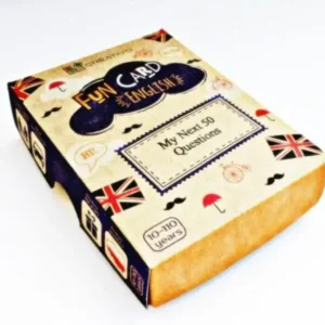 Fun Card English My Next 50 Questions CREATIVO Oferta czasowa