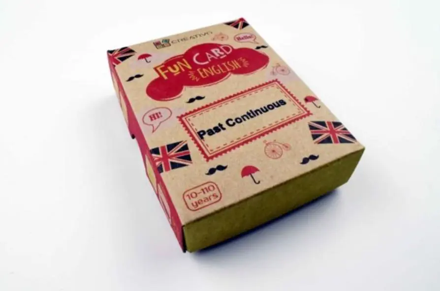 Fun Card English Past Continuous CREATIVO Niska cena